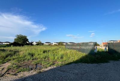 Teren 666 mp – ideal pentru 4 case moderne, tip cub | Deschidere 25 ml | Utilită - 9