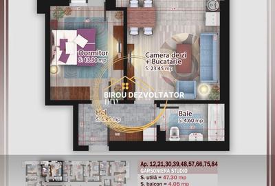Apartament cu 2 camere decomandat în Theodor Pallady - 10