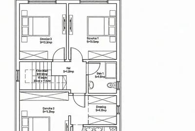 Casă cu 4 camere cu Teren 250 Mp în Odăi - 5