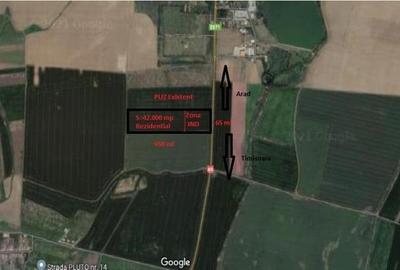 Teren Construcții extravilan de 42000 mp, în Sânandrei