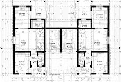 Duplex despartit prin garaj - zona excelenta - toate utilitatile - asfalt - 2