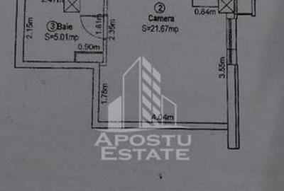 Garsonieră, mobilată în Braytim - 1