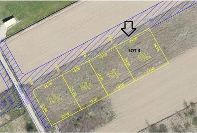 Teren de 474 mp, în Central