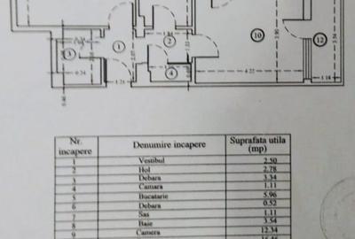 Apartament cu 3 camere semidecomandat în Titan - 7