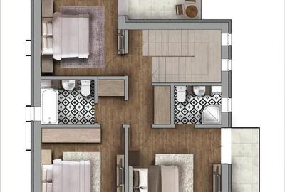 Casă cu 6 camere cu Teren 419 Mp în Corbeanca