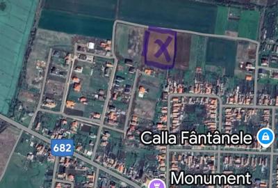 Teren de 11000 mp, în Fântânele - 1