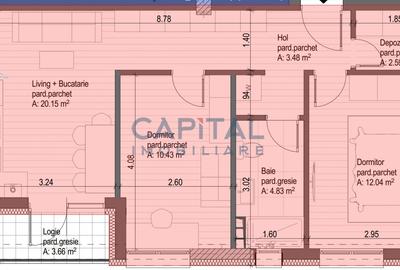 Apartament de vanzare, 3 camere, etaj 1, bloc nou, comision 0% - 2