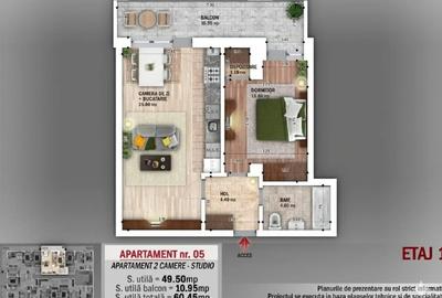 NOU 2025 - 2 CAMERE 60 - 81 MP - 4 ETAJE - PRIMUL PROPRIETAR - SECTOR 3 - 10