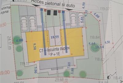 Duplex cu 4 camere cu Teren 310 Mp în Aeroport - 7