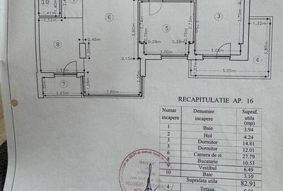 Apartament cu 3 camere decomandat în Central - 6