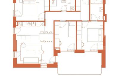 Apartament cu 4 camere în Dâmbul Rotund - 1