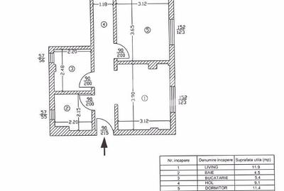 Apartament cu 2 camere în Negru Vodă - 7