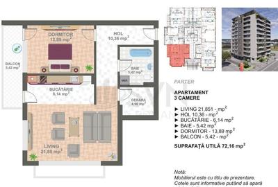 Dezvoltator Marriott 2 Camere Imobil Nou Dezvoltator Marriott 2 Camere Imobil Nou - 3