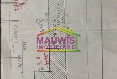 Teren intravilan de 311 mp, în P-ța Muncii