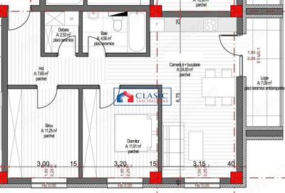 Vanzare apartament 3 camere bloc nou zona Eugen Ionescu Europa, Cluj-Napoca - 2