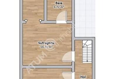 Casa 5 camere si 2 bai in teren 142 mp zona Calea Dumbravii Sibiu