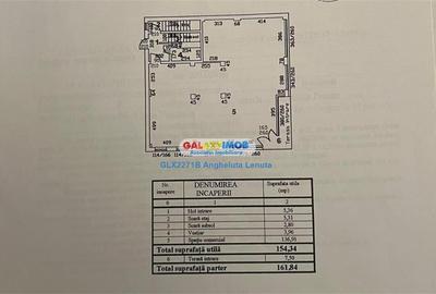 Spațiu comercial, 161.84 mp în 23 August (Cațelul)