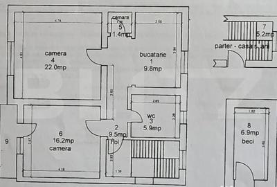 Casă cu 4 camere cu Teren 200 Mp în Odoreu - 1