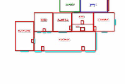 Casa la sosea langa bucuresti gorneni DN6/E70 30km de pta unirii - 10