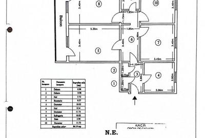 Apartament cu 4 camere decomandat, mobilat în Copou - 1
