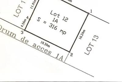 Loturi teren intravilan - 291 mp \ 316 mp - Aparatorii Patriei - 3