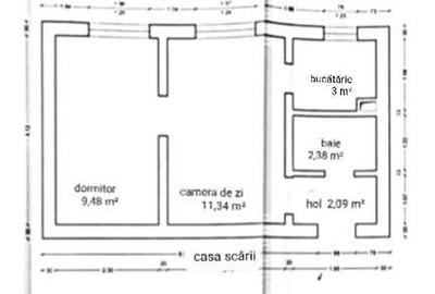 Apartament cu 2 camere semidecomandat, mobilat în Central - 9