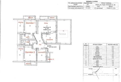 Apartament cu 4 camere decomandat în Est - 4