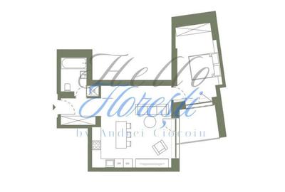 Apartament cu 2 camere semidecomandat, mobilat în Dâmbul Rotund - 3