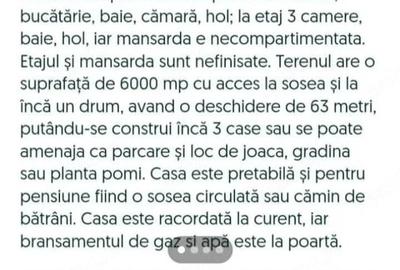 Casă cu 3 camere cu Teren 6000 Mp în Lunca - 5