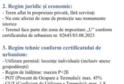 Teren Construcții intravilan de 500 mp, în Sud - 5