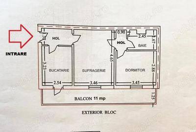 URA - ap 2 camere, balcon 10m, LIBER, Mobilat - 7