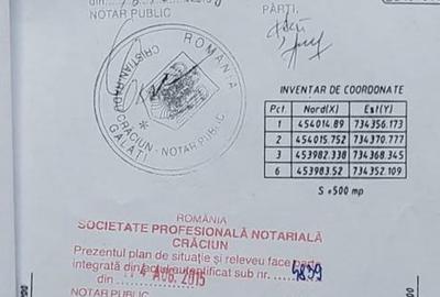 Teren de 800 mp, în Vânători - 1