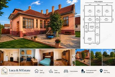 Casă cu 5 camere cu Teren 1904 Mp în Variaș - 8