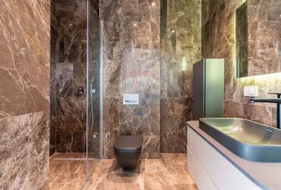 Penthouse cu 5 camere nedecomandat în Barbu Văcărescu - 12