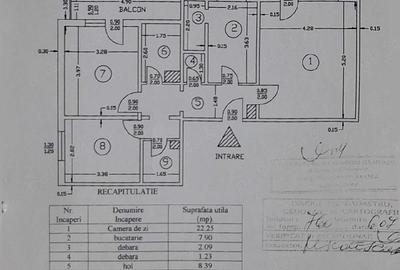 Apartament cu 3 camere decomandat în Central - 1