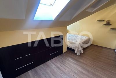 Apartament la mansarda 80 mpu mobilat utilat zona Rahovei Sibiu - 10