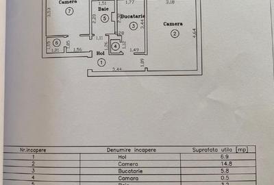Apartament cu 2 camere decomandat, mobilat în Tractorul - 16