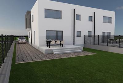 Duplex cu 4 camere cu Teren 600 Mp în Moșnița Veche - 2