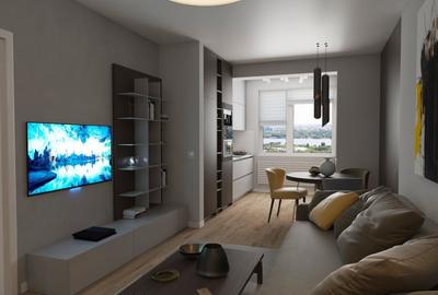Garsoniera moderna si spatioasa tip A19, in Complexul Ivory Residence Pipera - 6