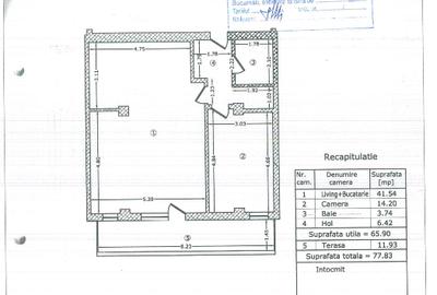 Apartament cu 2 camere decomandat, mobilat în Titan - 13