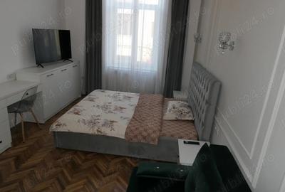 Apartament la casa amenajat modern, complet mobilat, zona Pia?a Mihai Viteazul, et. 1 - 3