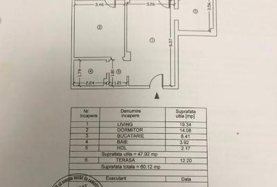 Apartament cu 2 camere decomandat în Nord - 10