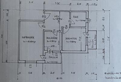 Apartament cu 2 camere decomandat în Curtea de Argeș - 5