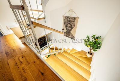 Duplex P+1+M cu grădină proprie, terasă și acces la piscină. - 9