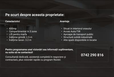 Spațiu industrial, de 600 mp, în Bucur Obor - 4