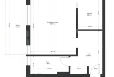 Garsonieră semidecomandată în Ghirodei - 1