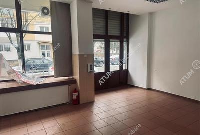 Spatiu comercial 100 mp utili 9 ml vitrina 2 intrari Valea Aurie Sibiu - 2