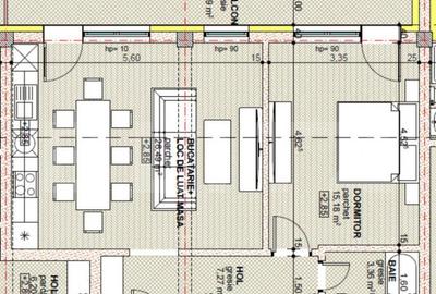 Apartament de vanzare, in bloc nou etaj 1, finisaje la - 2