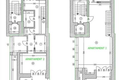 Vedere libera | Duplex insorit cu 4 camere, 3 bai | 191mp - 14