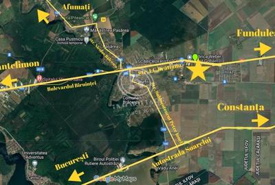 Branesti- Teren Intravilan de Vanzare-Comision 0% - 3